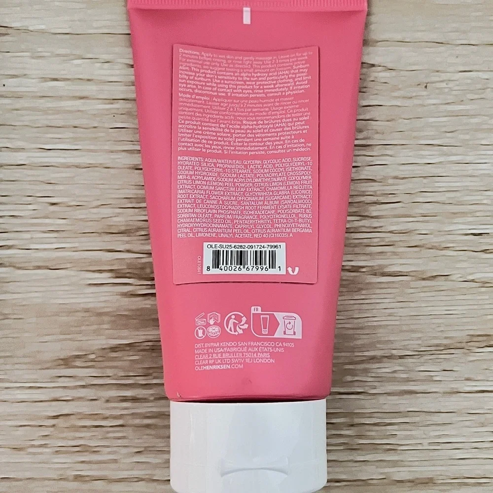 Ole Henriksen Strawberry Lemonade Exfoliating Body Scrub NWT